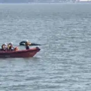 Father dies after jet ski hits inflatable raft carrying his children