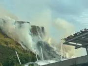 Fire Breaks Out at Arthur's Seat in Edinburgh, Smoke Visible Across Fife
