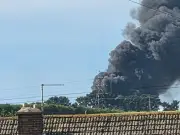 Fire Breaks Out at Former Oil Refinery in Milford Haven