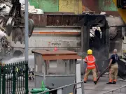 Fire Crews Battle Blaze at Sharston Recycling Centre Tip