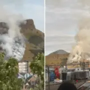 Fire ‘spreading fast’ through Arthur’s Seat in Edinburgh as UK battles ‘firewave’