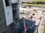 Firefighters Battle Blaze at Former Aberthaw Power Station for 15 Hours
