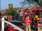 Firefighters Rescue Elderly Couple Trapped in Rolled Car in Royton
