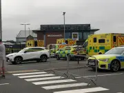 Five Hospitalised After Multi-Vehicle Crash in Llandudno Retail Park