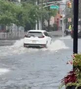 Flash Flooding Hits New York Hours Before World Cup Final