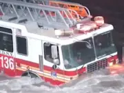 Flash Floods Swamp New York Hours Before World Cup Final