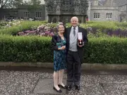 Former MP Sir Adam Ingram Knighted by King Charles at Holyrood Palace