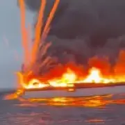 Four Rescued From Flaming Motorboat Off Cornish Coast After Engine Explosion