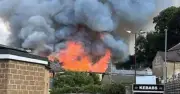 Frome Fire: Huge Blaze Breaks Out Next to M&S Store, Warning Issued