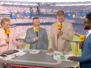 Gabby Logan Warns Micah Richards Over Salford Jibe at BBC World Cup Final