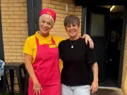 Gateshead café transformed for new BBC comedy Sarnies starring Denise Welch
