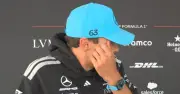 George Russell Fights Back Tears After Lewis Hamilton Crash at Belgian GP