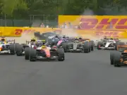 George Russell OUT of Belgian GP After Collision with Lewis Hamilton