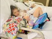 Girl, 3, asks why she was bitten by snake under Amazon package