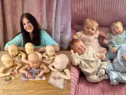 Glasgow mum creates lifelike reborn dolls to comfort grieving parents