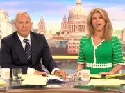 GMB's Kate Garraway steps in as man interrupts live broadcast with 'rude gesture'
