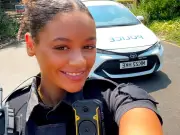 Greater Manchester Police Officer Tara Sampson in Miss England Finals