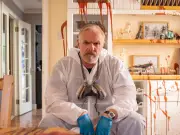 Greg Davies returns as Wicky in The Cleaner Christmas special