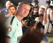Haaland Says Pressure All on England Ahead of World Cup Quarter-Final