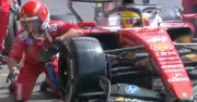 Hamilton Hits Ferrari Mechanic, Faces Belgian GP Penalty