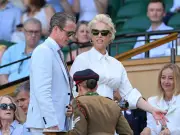 Hannah Waddingham Stuns at Wimbledon with Boyfriend, Joined by Davina McCall and Jodie Foster