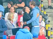 Harry Kane and England WAGs Celebrate World Cup Win Over Mexico