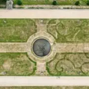 Heatwave reveals secret garden lost for 350 years at Chatsworth