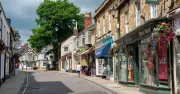 Heatwave Turns Dorchester High Street Into Ghost Town