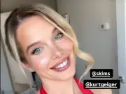 Helen Flanagan Dazzles in Plunging Red SKIMS Top Amid Career Struggles