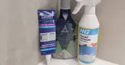 HG Mould Spray beats Astonish and Mould Magic in grout mould test