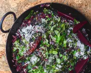 How to turn beetroot leaves into a classic south Indian poriyal