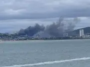 Huge Fire Breaks Out in Swansea City Centre, Residents Urged to Stay Indoors