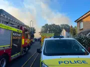 Huge Fire in East London Damages Homes, Closes Railway Lines
