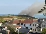 Huge Wildfire in Mumbles Prompts Large Emergency Response