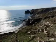Inquest opens after woman, 41, dies in cliff fall at Cornwall beach