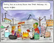 Is AI Beyond Our Control? A Cartoonist's View on What We'll Tell Our Kids