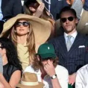 Jennifer Lopez's Oversized Hat Steals the Show at Wimbledon Final