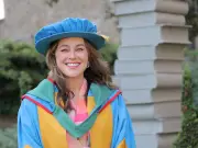 Jill Halfpenny 'absolutely thrilled' as she receives honorary degree in Newcastle