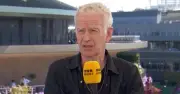John McEnroe 'in mourning' on BBC Wimbledon pundit wears all black