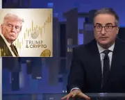 John Oliver Calls Trump's Crypto Dealings 'Flagrantly Corrupt and Compromised'