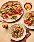 José Pizarro's tomato and bread salad with boquerones recipe