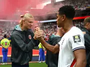 Jude Bellingham's Cheeky Pat on Haaland Before England Win Wins Hearts