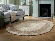 Jute Rug 'Looks Good on Wooden Floors' Now Half Price at Dunelm