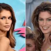 Kaia Gerber looks identical to Cindy Crawford at The Shards premiere
