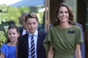 Kate Brings Prince George and Princess Charlotte to Wimbledon Final