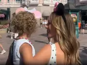Kate Ferdinand Celebrates Daughter's 3rd Birthday at Disneyland Paris