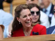 Kate Middleton and The Crown Actress Meg Bellamy at Wimbledon Finals