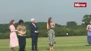 Kate Middleton Kisses Prince William After Polo Match Raises Over £1M for Kids Cancer Centre