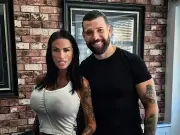 Katie Price Gets Huge Harvey Portrait Tattoo by Tattoo Fixers Star