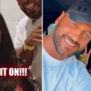 Katie Price reunites with bouncer she kissed as Lee Andrews drama continues